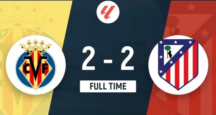 เปิดฤดูกาลลาลีกา! แอตเลติโก มาดริด เสมอ บียาร์เรอัล 2-2 อัลวาเรซ ประเดิมสนามลาลีกา